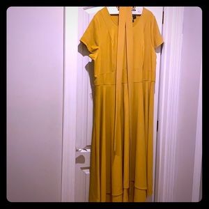 Lane Bryant Mustard Dress